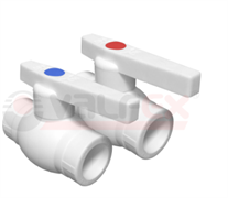 Кран шаровой 32 (24/6) (Valfex) ЗАВОД ВАЛФ-РУС БЕЛЫЙ 10144032