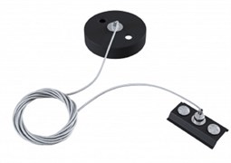 Подвес для шинопровода ЭРА TR-1РА-SW-BK однофазный черный Под заказ Б0054480