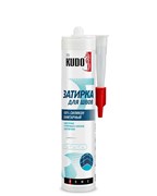 Герметик-затирка для швов KUDO HOME  KSK-167 силиконовый санитарный красно-коричневый 280мл(12шт)ОСГ KSK-167