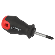 Отвертка РН 1х 40мм  крестовая с двухком.ручкой   ЭРА  (12шт/уп) Б0055839