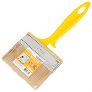 Кисть плоская  100мм нат. щетина с пласт. ручкой АКОР (180шт/уп) 