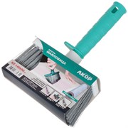 Кисть макловица  140мм х 50  иск. щетина с пласт. ручкой АКОР(35шт/уп) 146 50 140  146 50 140