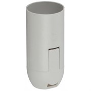 Патрон ЭРА Е14 подвесной пластик белый (BOX50) Б0043747 Б0043747