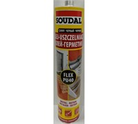Герметик SOUDAL полиуретановый FLEX PU 40 300мл черный(12шт/уп) ПОД ЗАКАЗ 137855