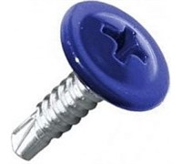 Прессшайба RAL 5005 4,2/16 сверло (100шт) сигнальный синий 128гр СШСММСС4216100