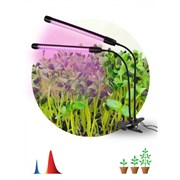 Светильник для растений на прищепке ЭРА FITO-20W-АLED-N красно-синего спектра 12 Вт черный Подь зака Б0053059