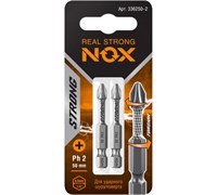 Биты PH 2 х 50мм STRONG бокс (10шт/уп)(20шт/кор) 336250