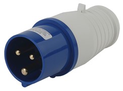 Вилка ЭРА V-16-2P-PE-IP44 переносная 013 2Р+РЕ 16А 220В IP44 Под заказ Б0032849
