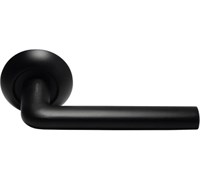 Ручка дверная  МОРЕЛЛИ  МН-03,BL "Колонна",цвет-черный 9012845