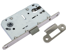 Защелка бесшумная под цилиндр 1885P SN.цвет-никель, МОРЕЛЛИ 9009452