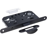 Защелка бесшумная под цилиндр 1885P BL.цвет-черный, МОРЕЛЛИ 9011800