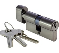 Ключевой цилиндр 60CК ВN  (60мм) цвет-черный никель МОРЕЛЛИ 9010624