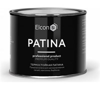 Эмаль Elcon термостойкая PATINA золото,  0,2кг(10шт) 00-00461414