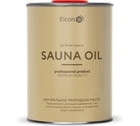 Масло ELCON Sauna Oil для защиты полка  1л 00-00002953