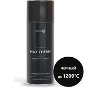 Эмаль термостойкая черная ELCON Max Therm 1200С 520мл(12шт) 00-00004051