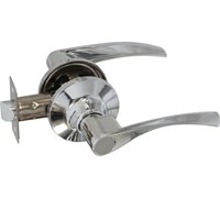 Ручка защелка НОРА-М Isparus ЗВ2-05 ISPARUS нажимная для межкомнатных дверей - Хром - ключ/фикса 16785