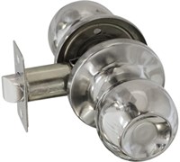 Ручка защелка кноб НОРА-М Isparus ЗШ-05  ISPARUS поворотная для межкомнатных дверей - Хром 16803