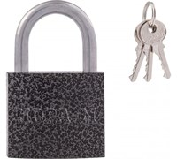 Замок навесной НОРА-М ЗН-800 -38мм черный/чугун 16809