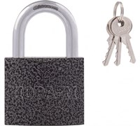 Замок навесной НОРА-М ЗН-800 -50мм черный/чугун 16810