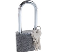 Замок навесной НОРА-М ЗН-800дд -50мм блистер черный/чугун 16815