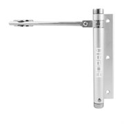 Дверной доводчик НОРА-М 102 пружинный -серебро (до 30кг) 16742