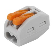 Клемма СМК, серия 412, с рычагом, 2 отверстия, 0.08-2.5мм2 (упак. 20 шт.) NO-225-382 Б0067878