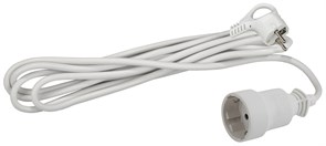 UX-1е-5m с заземлением 1 розетка 5м ПВС 3x0,75мм2 10А Удлинитель ЭРА Б0039818