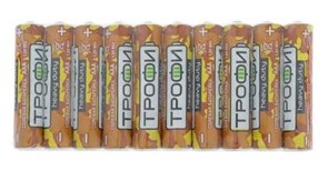 Элемент питания  Трофи R03-10S (ААА, мизинчиковые) pack Heavy Duty (10шт/уп) Б0042309