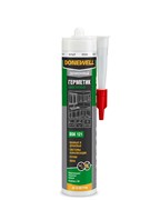 Герметик DONEWELL силиконовый санитарный белый  260мл (20шт) DSK-121b
