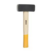 Кувалда 2000гр БИБЕР кованая  с деревянной ручкой Стандарт (6шт/уп) 85153