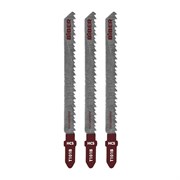 Пилки для эл. лобзика по дереву  74х2,7мм БИБЕР чист.рез Т101В (3шт/уп)    85272