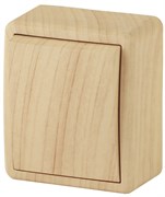 11-1203-11 ЭРА Переключатель,10АХ-250В, IP20, ОУ, Эра Эксперт, сосна Б0020662