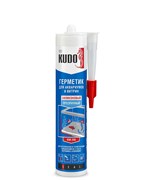 Герметик KUDO KSK-200 для аквариумов и витрин прозрачный 280 мл (12шт) KSK-200