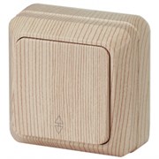 2-103-11 Intro Переключатель, 10АХ-250В, ОУ, Quadro, сосна Б0053755