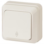 2-103-02 Intro Переключатель, 10А-250В, ОУ, Quadro, сл.кость Под заказ Б0027638