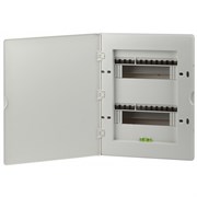 Бокс пластик. встраиваемый ЭРА UNIQUE 24 модулей с белой крышкой Б0046857