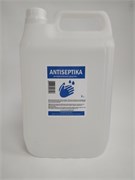 Антисептик "ANTISEPTIKA" 5,0л зел.яблоко ANTISEPTIKA 5,0