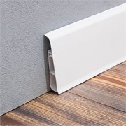 Плинтус напольный с кабель-каналами 85мм 