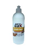 Клей ПВА ОПТИЛЮКС СУ 0,55кг флакон с дозатором (20шт) 535000003