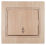 1-103-11 Intro Переключатель, 10А-250В, IP20, СУ, Plano, сосна Под заказ Б0053756