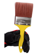 Кисть флейцевая   38мм иск.щетина с пласик.ручкой Суприм Аква 3 Бибер (12шт) 31205 31205=*