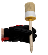 Кисть круглая   65мм нат. щетина  с дер. ручкой БИБЕР Стандарт (12шт/уп)ЛКМ   31189=*