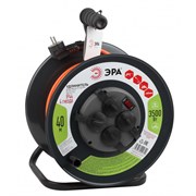 Удлинитель силовой RMx-4es-3x1.5-40m-IP44 на м. катушке c/з 4 гн 40м ПВС 3х1.5 ЭРА  Б0046851