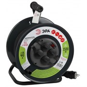 Удлинитель силовой RMx-4es-3x1.5-40m-IP44(KG) на м. катушке c/з 4 гн 40м КГ 3х1.5 ЭРА  Б0046848