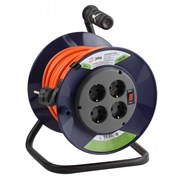 Удлинитель силовой RPx-4es-3х0.75-30m на п. катушке c/з 4 гн 30м ПВС 3х0.75 ЭРА  Б0043052