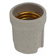 Патрон ЭРА Е27 подвесной,керамика, белый (x50) ACS PTR/P-E27-CER-WH-BOX50 Б0043694 Б0043694