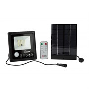 Прожектор светодиодный ERAPRO-20 уличный на солн. бат. 20W, 350 lm, 5000K, с датч. движ/, ПДУ, IP65 Б0049545