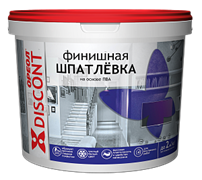 Шпатлевка для внутренних работ белая на основе ПВА ОРЕОЛ ДИСКОНТ 3кг 73994