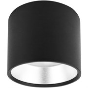 OL8 GX53 BK/SL Подсветка ЭРА Накладной под лампу Gx53, алюминий, цвет черный+серебро Б0048540