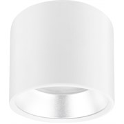 OL8 GX53 WH/SL Подсветка ЭРА Накладной под лампу Gx53, алюминий, цвет белый+серебро Б0048537